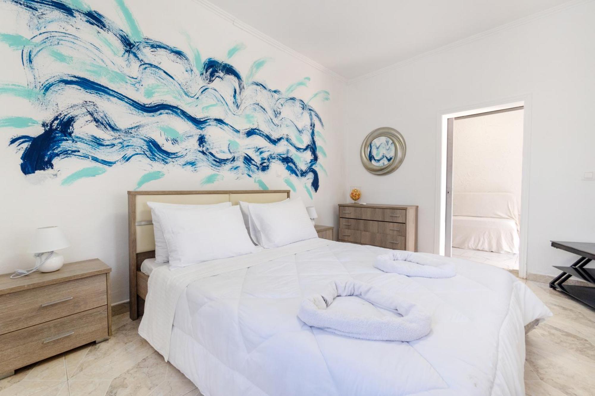 Blue House Apartment Dafnila Екстериор снимка